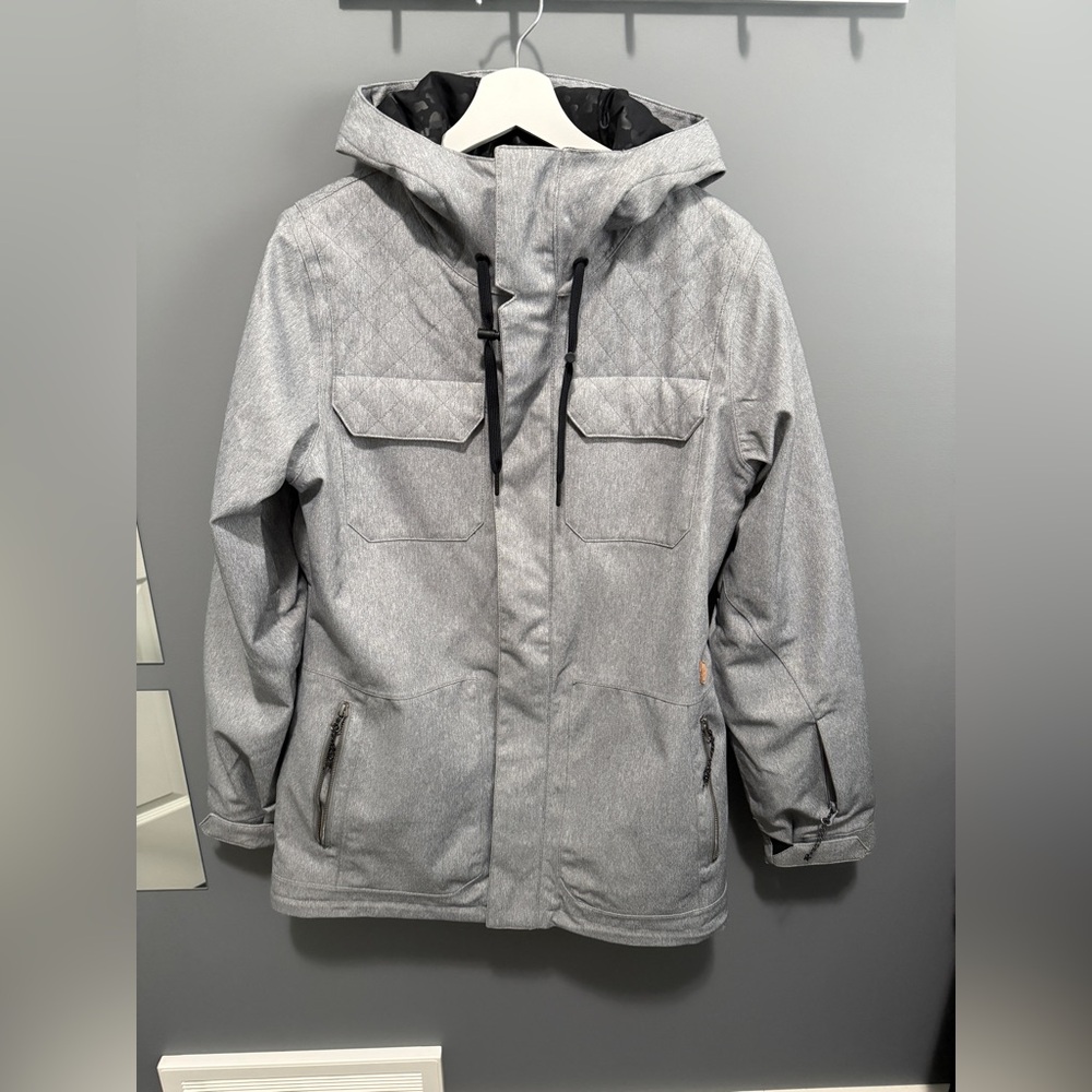Volcom 	WOMENS SHADOW INSULATED JACKET - HEATHER GREY Large